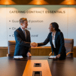 How to get the best value out of your Catering Contract. Understand the differences between guaranteed position and on cost contracts