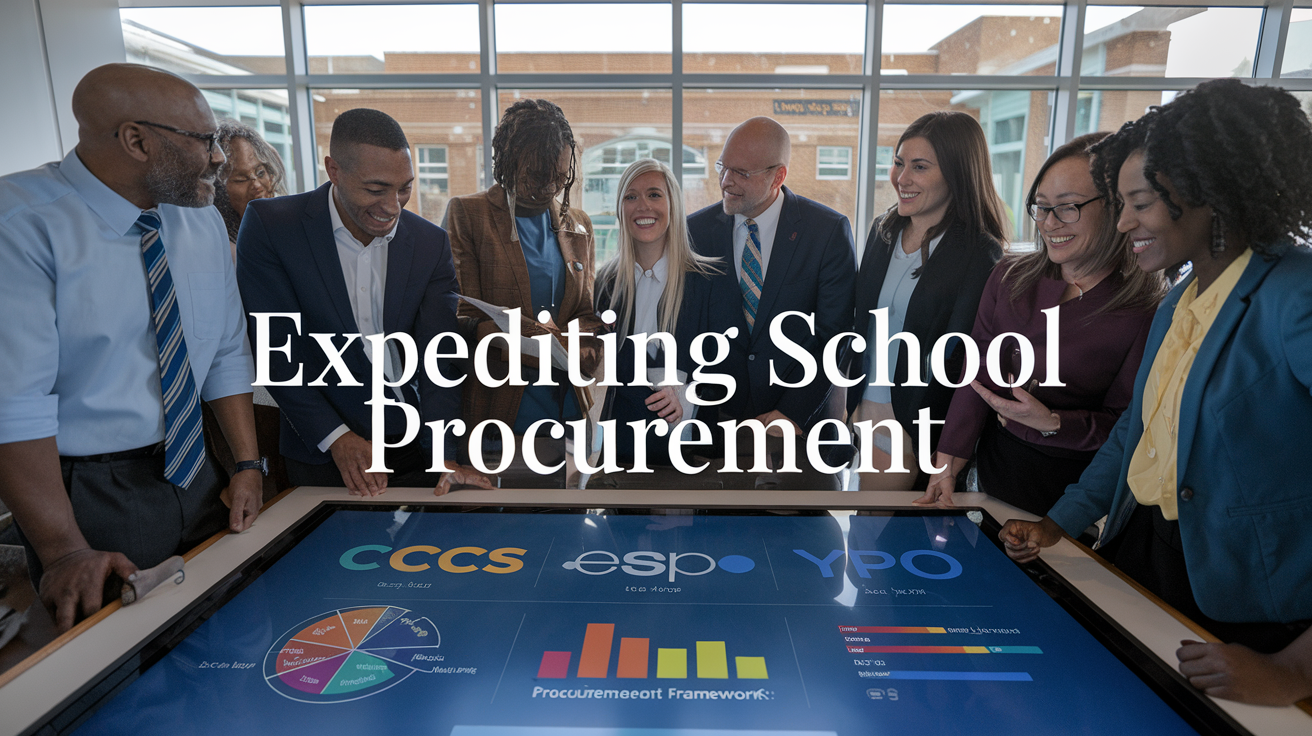 How consultans can help Schools and Multi Academy Trust Expedite their procurement Through the use of Frameworks like CCS, ESPO, YPO